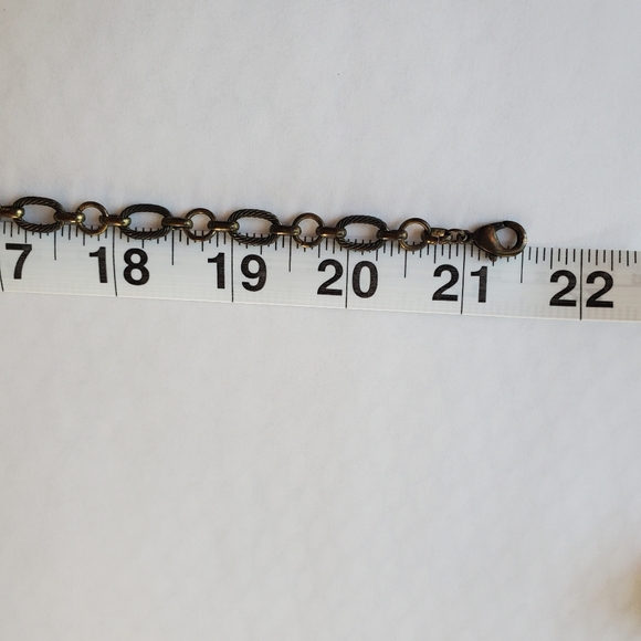 J. Crew Statement Necklace, Clear Tones Jewel, 21" - Picture 2 of 2